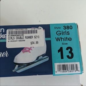 Brand New girls double blades ice skates
